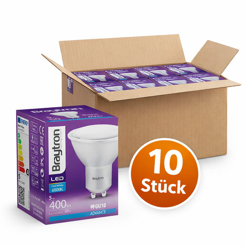 10x led gu10 - 10x,