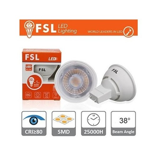 Gu10 lampadina led 6w 3000k - -,