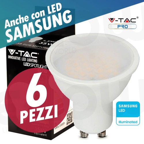 Lampadina led gu10 5w - led, 4,5w