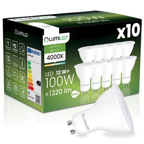10x led lampe gu10 reflektor - 10x,