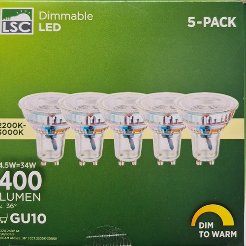 Lsc dimmerabile led gu10 - 5,
