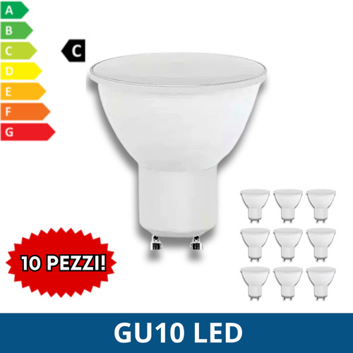 Gu10 led faretti - gu10,