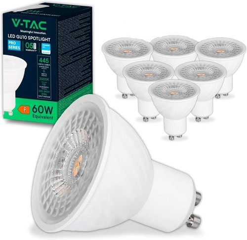 Lampadine led gu10 v - 6w, v-tac