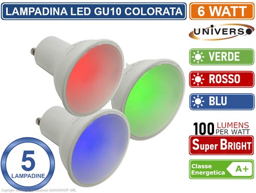 Pezzi lampadina led - pezzi, colorata