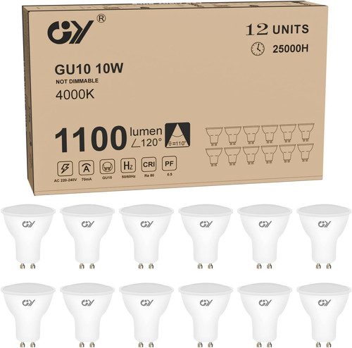 Lampadine led gu10 10w - led,