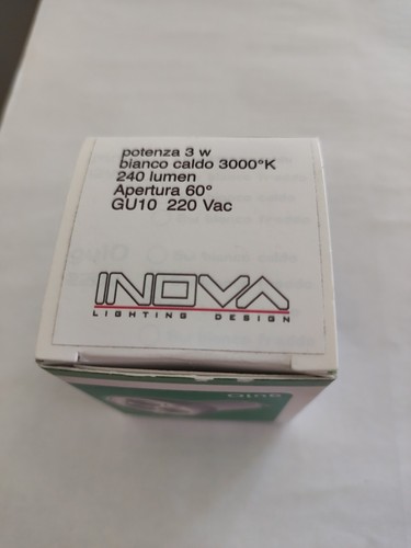 Lampadine led gu10 - 10, 3w