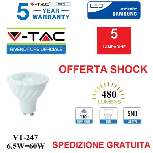 Lampadine led tac - v-tac, chip