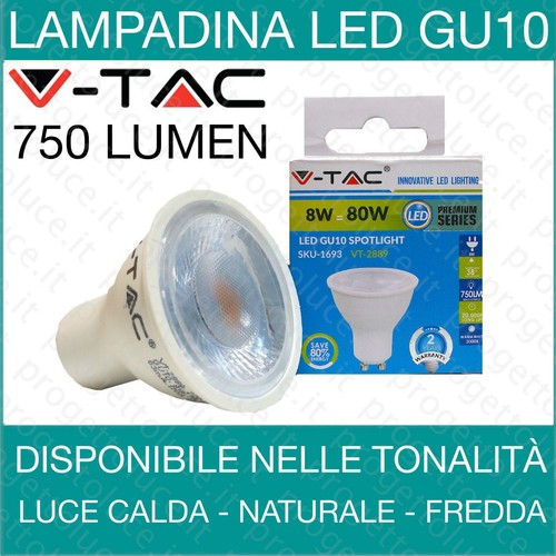 Faretti led gu10 - led, smd